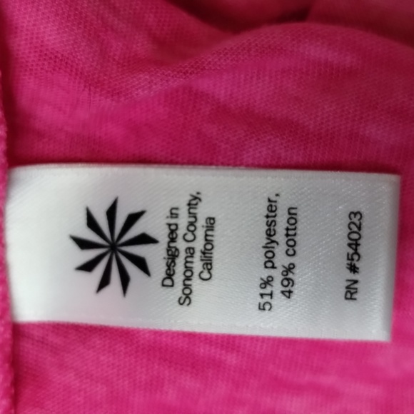 Athleta Pocket Front Burn Out Hot Pink Active Tank Top - Picture 15 of 15